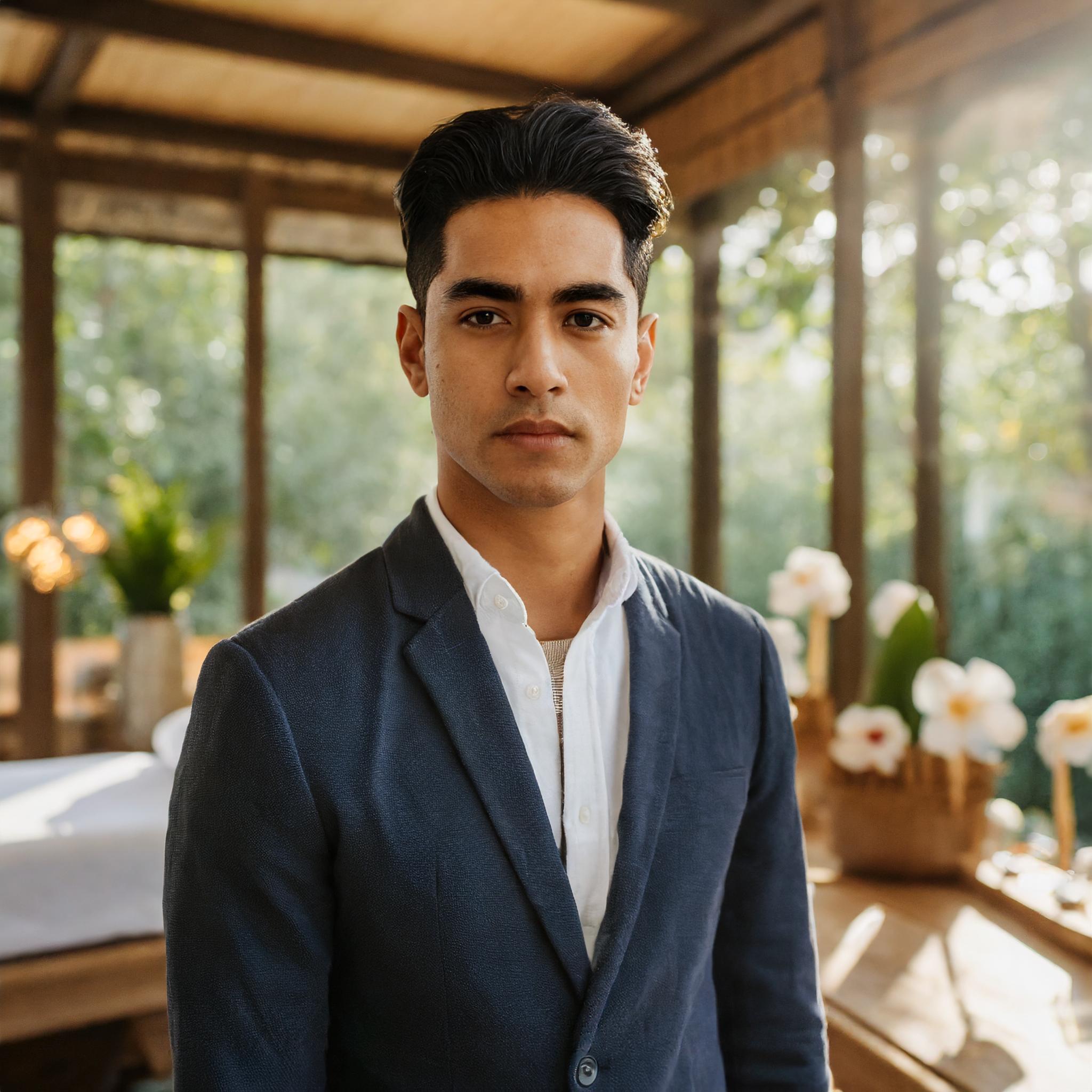 Porträt eines Mannes, der Michael Schneider darstellt, in einem professionellen Kontext.